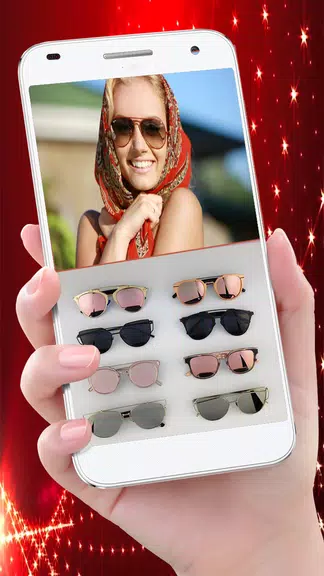 Schermata Stylish Sun Glasses Photo Edit 0