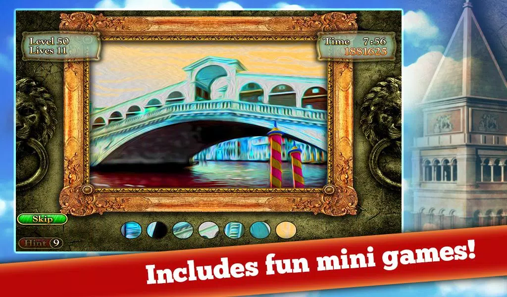 Mahjong Solitaire Venice Mystery -Free Puzzle Game Captura de pantalla 0