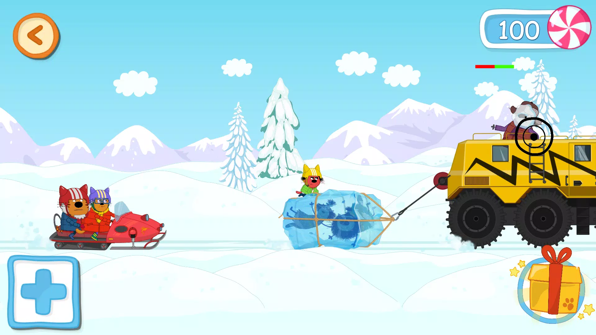 Kid-E-Cats: Winter Holidays Screenshot 2