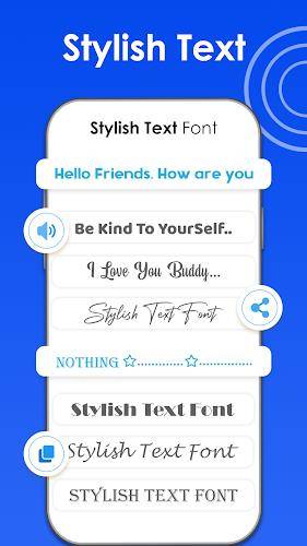 Fonts Keyboard : Stylish Font Schermafbeelding 1