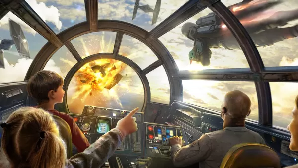 Aggiornamento a tema mandaloriano e a tema Grogu per Millennium Falcon: Smugglers Run
