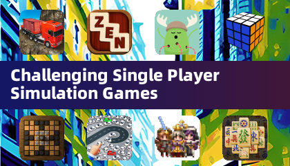 Challenging Single Player Simulation Games