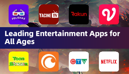 Toonaangevende Entertainment Apps voor Alle Leeftijden