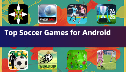 Topvoetbalspellen voor Android