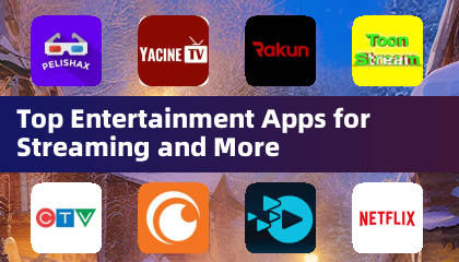 Top entertainment -apps voor streaming en meer