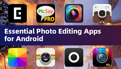 Aplicativos essenciais de edição de fotos para Android