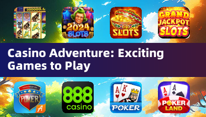 Aventura de cassino: jogos emocionantes para jogar