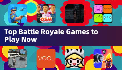 当前必玩顶级大逃杀游戏