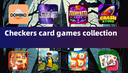 Checkers card games collection