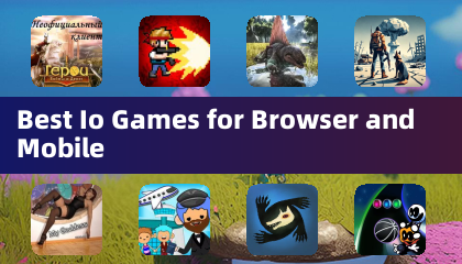 Лучшие игры Io для браузера и мобильных устройств