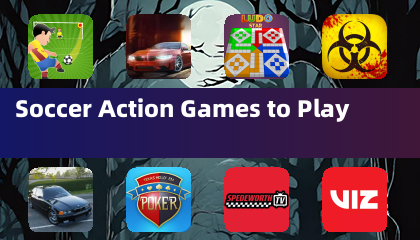 Fußball-Aktions-Spiele zum Spielen