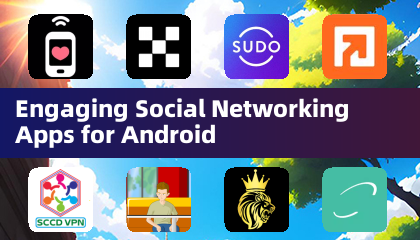 Aplicaciones de redes sociales atractivas para Android