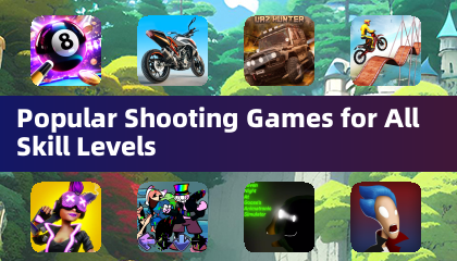 Juegos de disparos populares para todos los niveles de habilidad