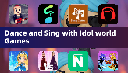 アイドル・ワールド・ゲームでダンスと歌を楽しもう