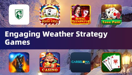 Juegos de estrategia meteorológica entretenidos